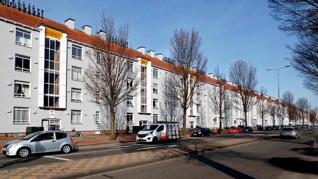 Portiekwoningen in Moerwijk