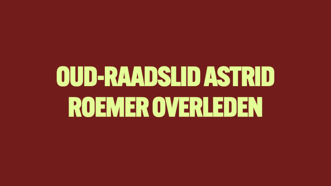Astrid Roemer overleden