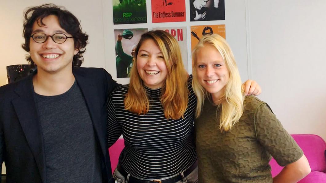 Vincent Thepass, Isabel Bos, en Frederique Leunenberg