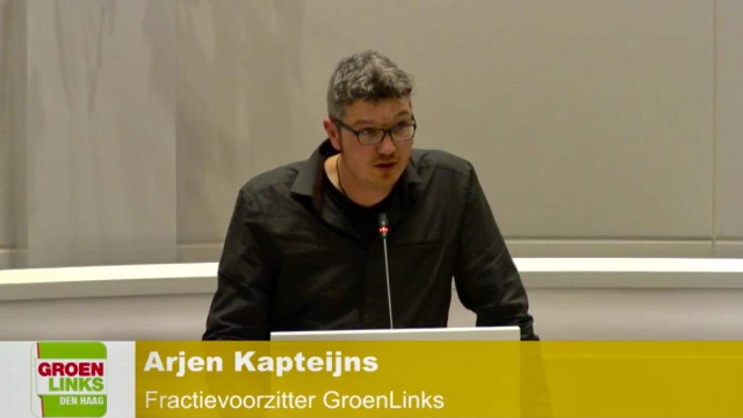 Fractievoorzitter Arjen Kapteijns Fractievoorzitter Arjen Kapteijns