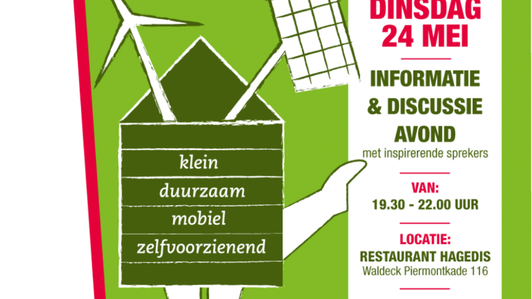 Bijeenkomst Tiny Houses GroenLinks Den Haag