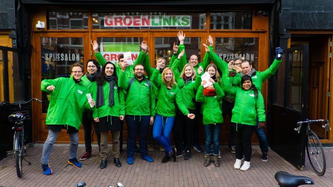 Huis-aan-huis campagne van GroenLinks Den Haag