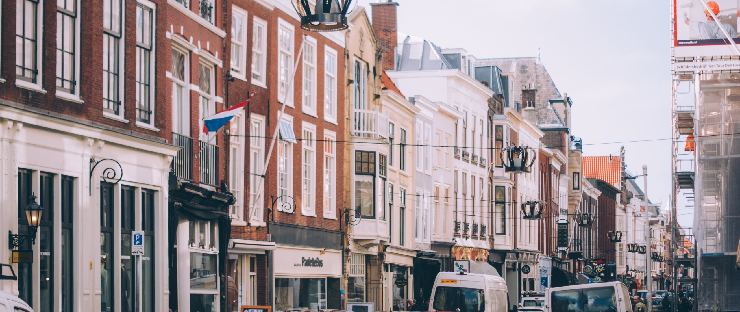 Het Noordeinde in Den Haag