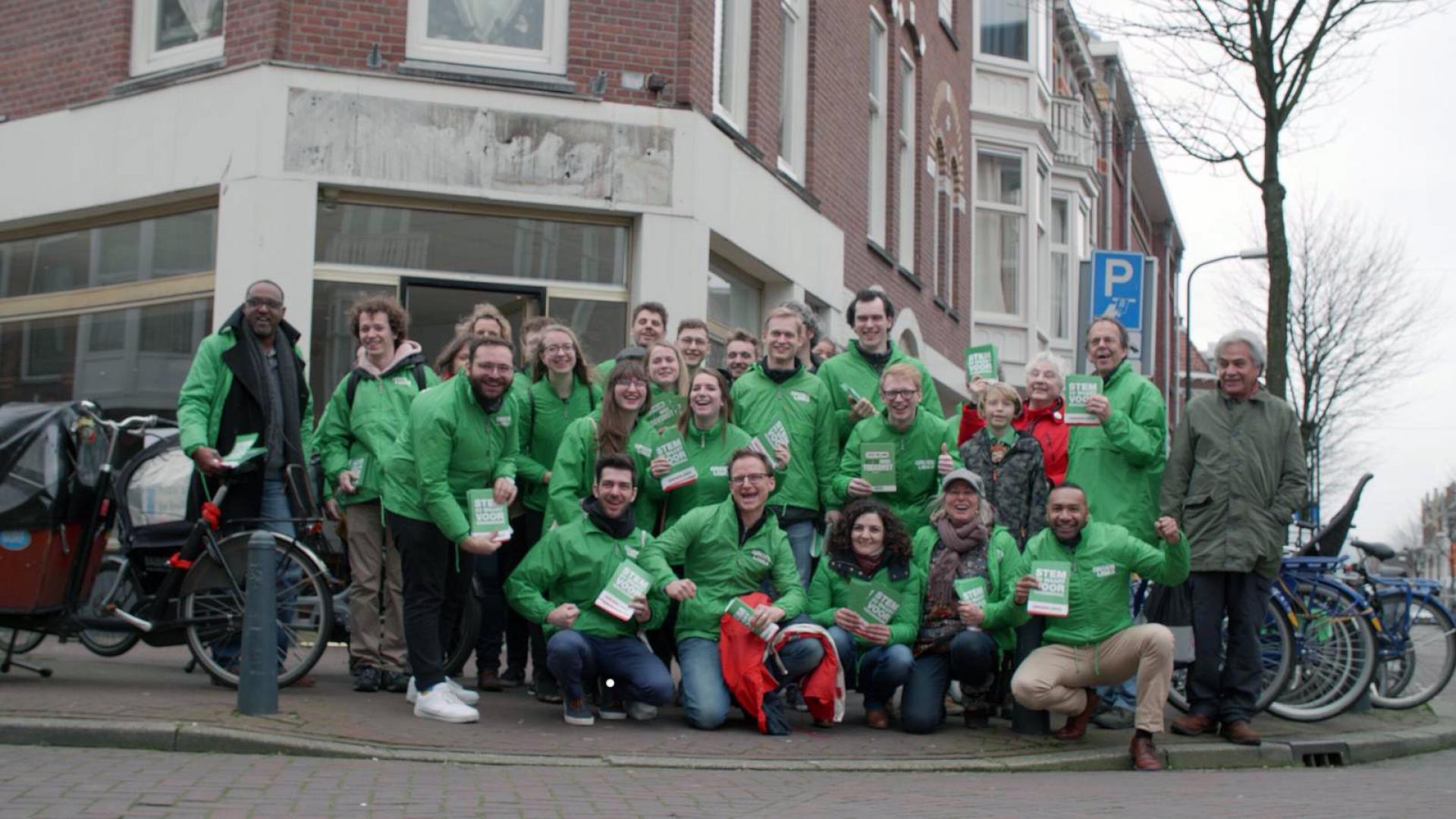 Huis-aan-huis campagne van GroenLinks Den Haag