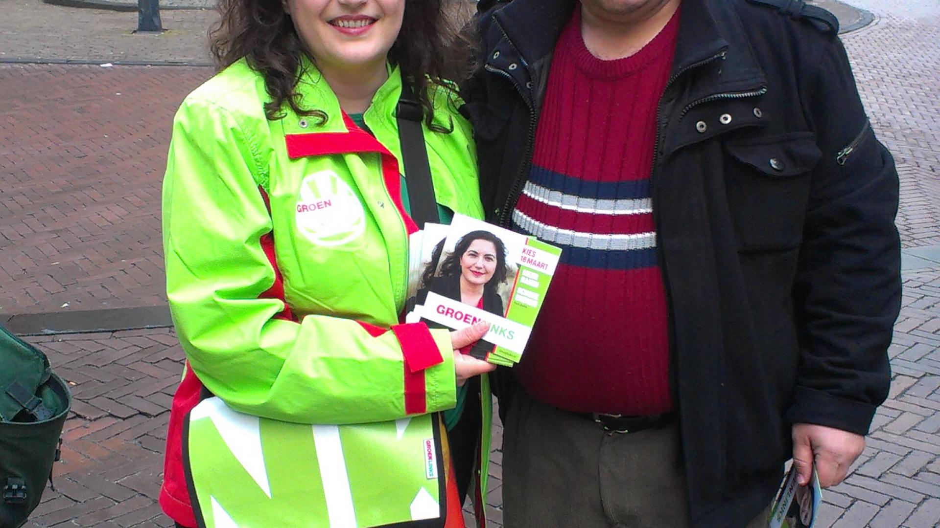 Huri op campagnepad in Gouda