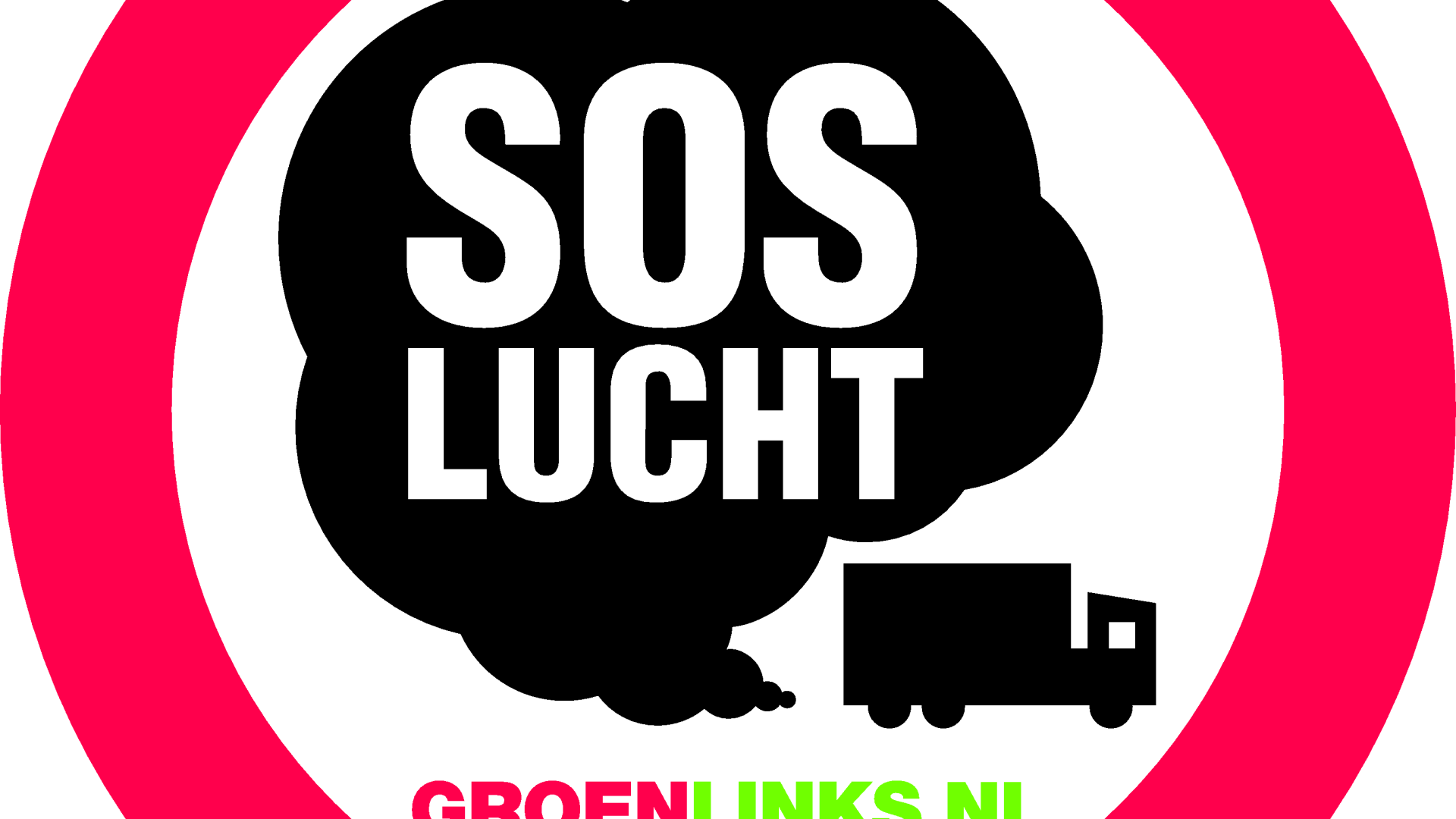 Verkeersbord SOS lucht